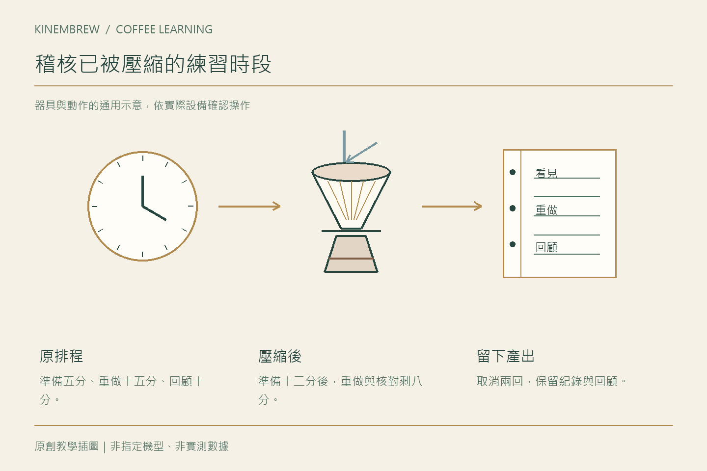 課間練習怎麼排？把時間分給觀察、重做與回顧
